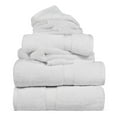 thumbnail image 1 of Superior Hymnia Egyptian Cotton 6-Piece Towel Set, White, 1 of 8
