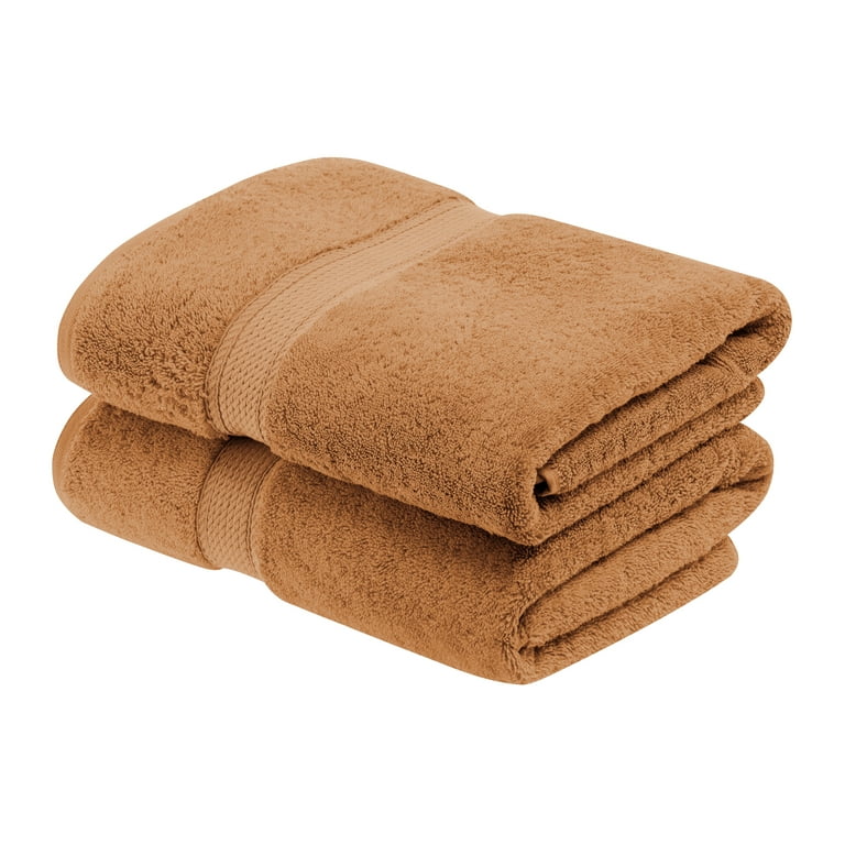 Superior Hymnia Egyptian Cotton Bath Towel Set Rust