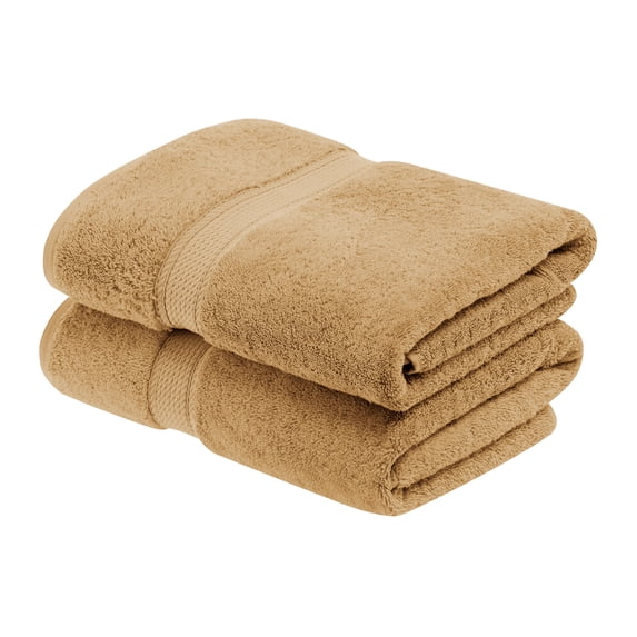 Superior Hymnia Egyptian Cotton Bath Towel Set, Toast