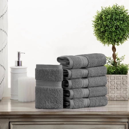 Superior 800 GSM Egyptian Cotton 3-Piece Towel Set, Soft Ultra Absorbent Towels, Coral