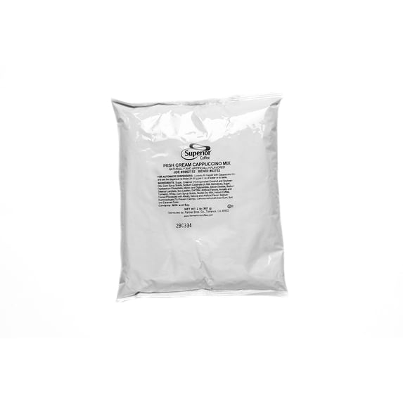 Superior Irish Cream Powdered Cappuccino Mix (1 bag/2 lbs)
