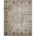 thumbnail image 1 of Superior Jia Vintage Floral Mandala Nightful Blue Indoor Bohemian Area Rug, 5' x 8', 1 of 7