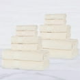 thumbnail image 1 of Superior Kendell Egyptian Cotton 12-Piece Towels Set, Ivory, 1 of 10