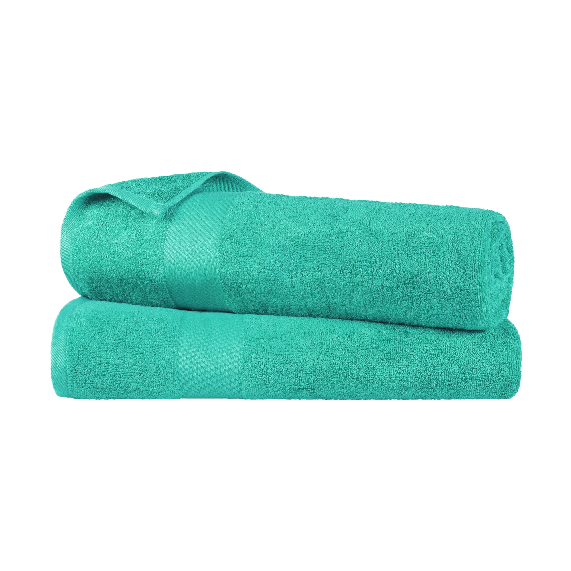 Superior Classic, Modern, Traditional Egyptian Cotton Bath Sheets, Sea Green (2 Pieces