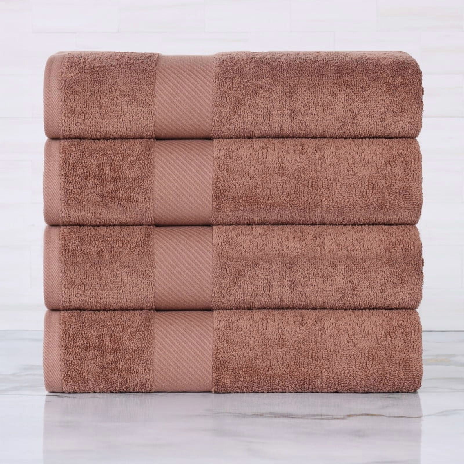 Superior Kendell Egyptian Cotton Bath Towels, Set of 4
