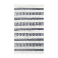 thumbnail image 1 of Superior Kidwai Collection Rugs Geometric/striped Hand-Made Area Rug, 5' x 8', 1 of 8