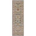thumbnail image 1 of Superior Kingfield Traditional Floral Indoor Runner Rug, 2'7"x8', Blue, 1 of 3