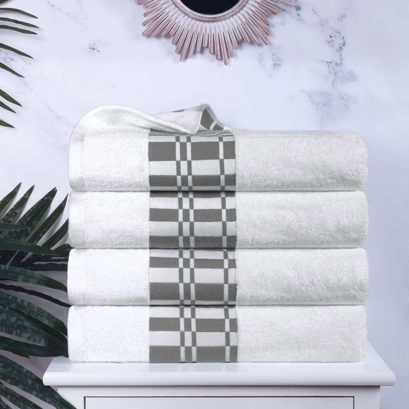 Superior Larissa Cotton Embroidered Bath Towel