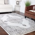 thumbnail image 1 of Superior Layland Medallion Indoor Area Rug, 7' 6" x 9' 6", Rust, 1 of 5