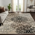 thumbnail image 1 of Superior Modern Floral Scroll Pet and Kid-Friendly Indoor Area Rug, 5'x8', Multi-Colored, 1 of 6