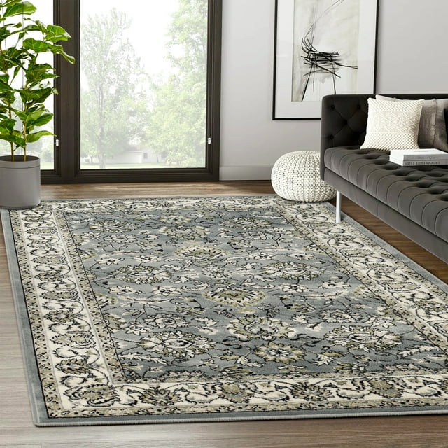 Superior Traditional Floral Area Rug 8' 6