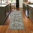 thumbnail image 1 of Superior Lille Traditional Floral Indoor Runner Rug, Cream, 2' 7" x 10', 1 of 7