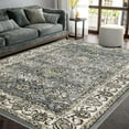 thumbnail image 1 of Superior Lille Traditional Floral Indoor Runner Rug, Cream, 5' x 8', 1 of 8