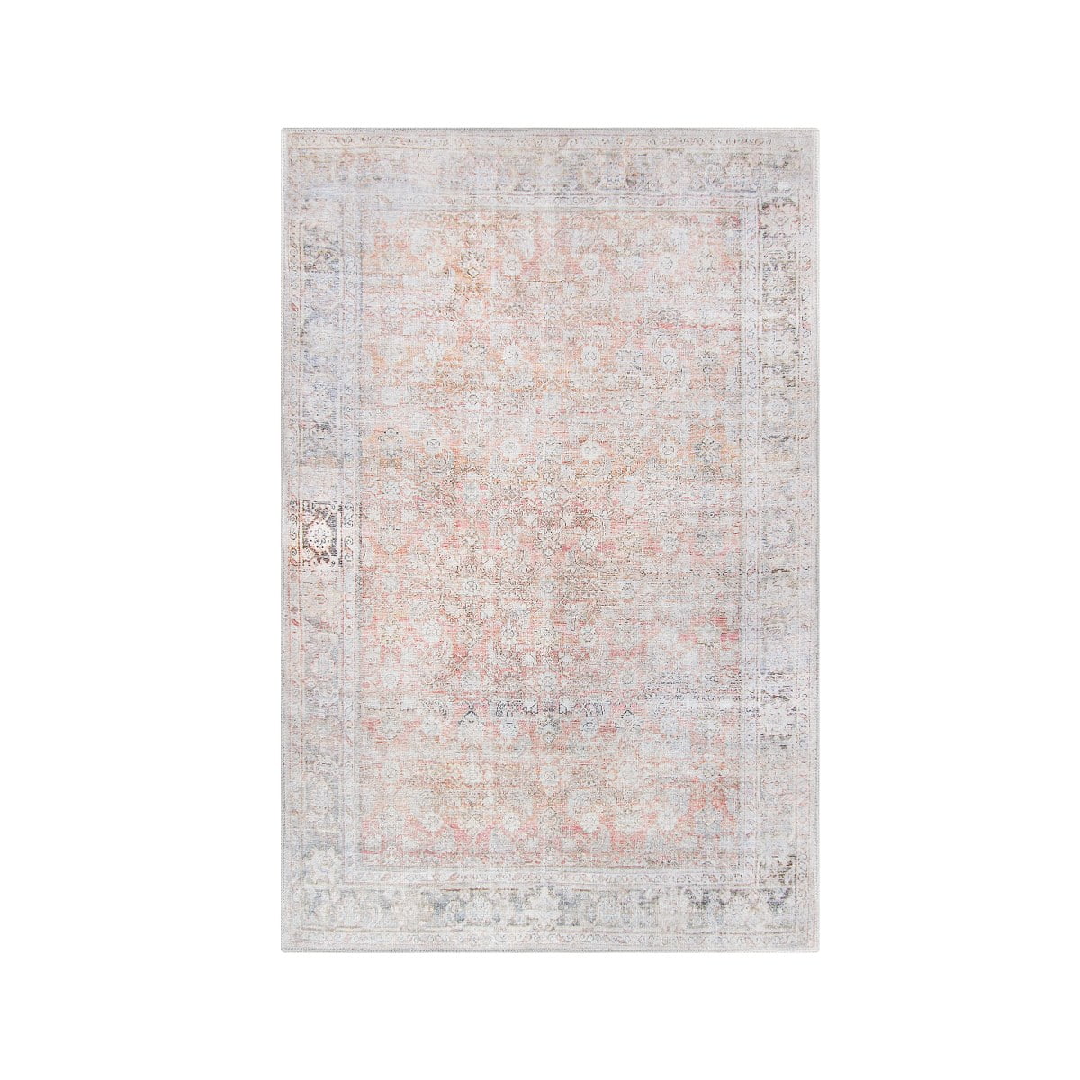 Butterscotch Geometric 10' x 14' Synthetic Area Rug