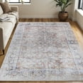 thumbnail image 1 of Superior Lottie Distressed Indoor Area Rug,3' 6" x 5' 6", Butterscotch, 1 of 7