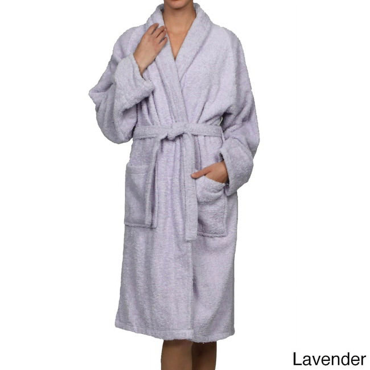 Superior Luxurious Combed Cotton Unisex Terry Bath Robe