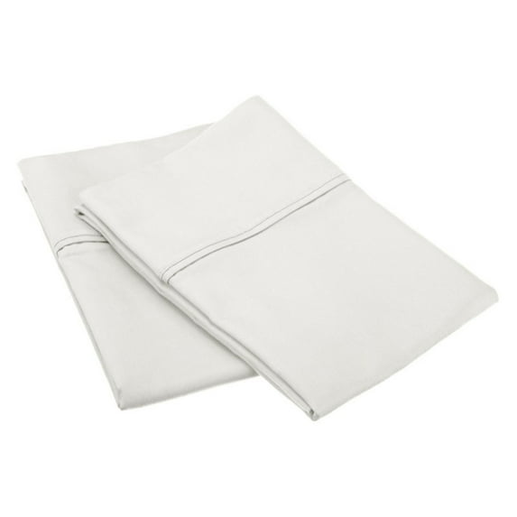 Superior Luxury Joella Solid Cotton Blend Pillowcase Set, King