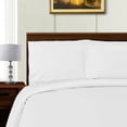 thumbnail image 1 of Superior Lyocell Blend 1000 Thread Count White Duvet Cover Set, Full/ Queen, 1 of 5