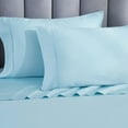 thumbnail image 1 of Superior Modal From Beechwood 400TC Light Blue Pillowcase Set, King, 1 of 7