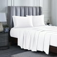 thumbnail image 1 of Superior Modal From Beechwood 400TC Sheet Set, California King, White, 1 of 9