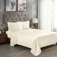 thumbnail image 1 of Superior Modal From Beechwood Lightweight Sheet Set, Twin XL, Ivory, 1 of 9