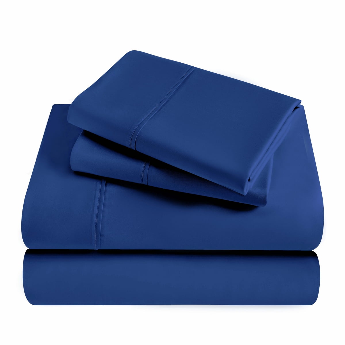 Superior Modal From Beechwood Lightweight Navy Blue Sheet Set, Twin XL