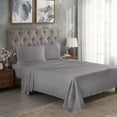 thumbnail image 1 of Superior Modal From Beechwood Lightweight Sheet Set, Queen, Gray, 1 of 9