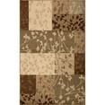 thumbnail image 1 of Superior Floral Color Block Power-Loomed Indoor Area Rug, Beige, 4' x 6', 1 of 5