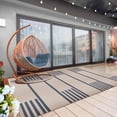 thumbnail image 1 of Superior Modern Indoor/ Outdoor Area Rug, 3' 6" x 5' 6", Beige, 1 of 10