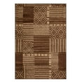 thumbnail image 1 of Superior Modern, Rustic Patchwork Geometric Area Rug, 5' x 8', 1 of 6