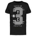 thumbnail image 1 of Superior N.Y.C. Modern Design T-Shirt Men -Image by Shutterstock, Male Medium, 1 of 2