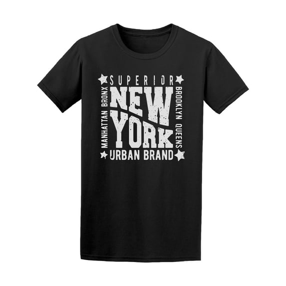Superior New York Urban Brand Tee Men's -Image by Shutterstock