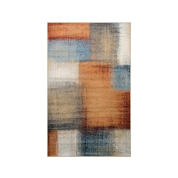 Superior Nilaya Modern Geometric Indoor Area Rug, Camel, 2' x 3'