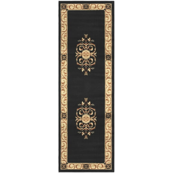 Superior Oversized Medallion Indoor Area Rug, 2' 7" x 6', Midnight Blue