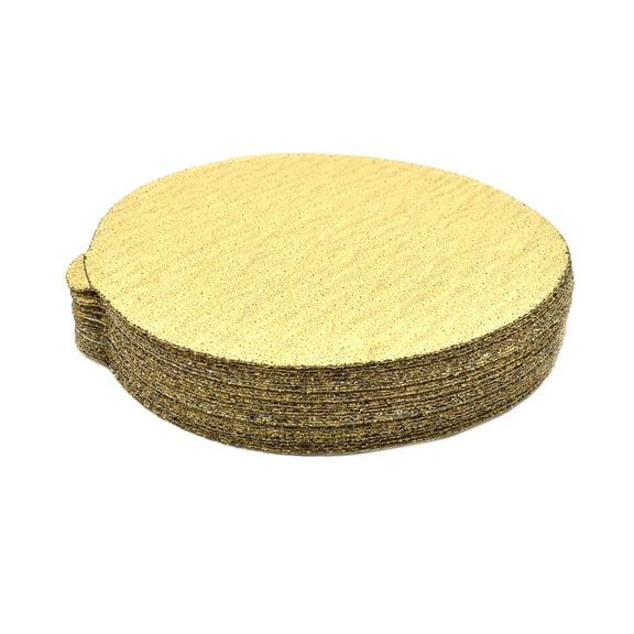 Superior Pads and Abrasives SD506P 80 Grit 5 Inch Diameter No-Hole PSA Sanding Paper - 25/Pack (Ceramic Aluminum Oxide)