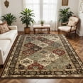 thumbnail image 1 of Superior Palmyra Floral Classic Indoor Area Rug, Chocolate, 8' x 10', 1 of 5
