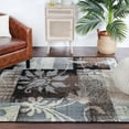 thumbnail image 1 of Superior Pastiche Floral Indoor Area Rug, 5' x 5' Square, Beige, 1 of 4