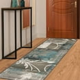 thumbnail image 1 of Superior Pastiche Floral Indoor Area Rug, 2' 7" x 8', Rivulet, 1 of 6