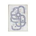 thumbnail image 1 of Superior Path Road Non-Slip Kids Washable Indoor Area Rug, 2' x 3', Ivory, 1 of 12
