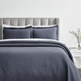 thumbnail image 1 of Superior Peploi Cotton Matelasse Bedspread Set, King, Denim Blue, 1 of 8