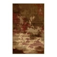 thumbnail image 1 of Superior Pixie Modern Abstract Indoor Area Rug, 8' x 10', Maroon, 1 of 6