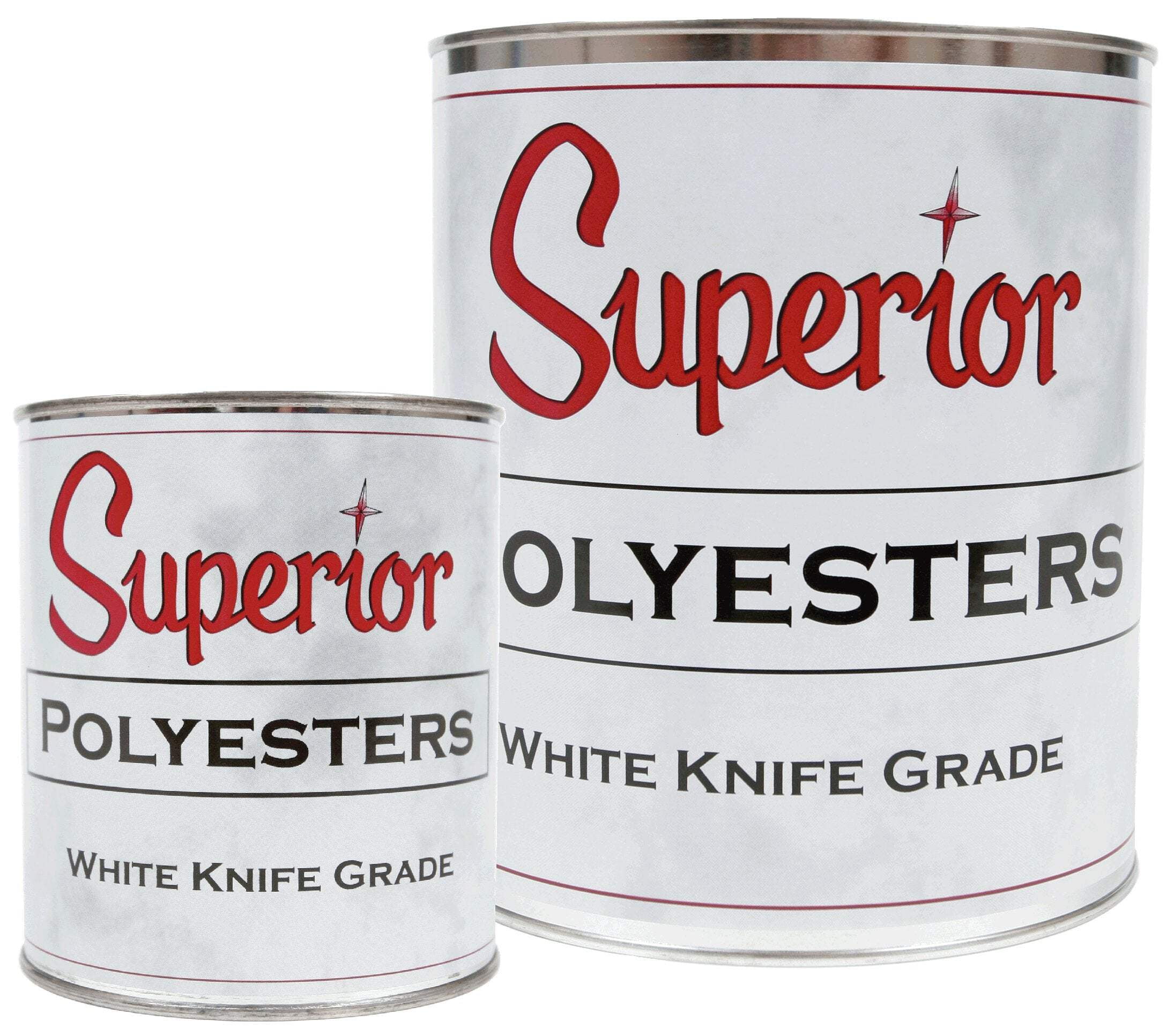 Superior Polyester White Knife Grade Adhesives