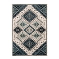 thumbnail image 1 of Superior Poway Geometric Indoor Area Rug, 4' x 6', White-Navy, 1 of 5