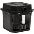 thumbnail image 1 of Superior Pump 92072 1/3 HP Pre-Assembled Submersible Remote Sink Drain Utility Water Pump. Black, 1 of 7