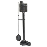 Superior Pump 92333 Multi Use Utility Sump Water Pump, 120 V, 0.33 Hp, 1-1/4 in Outlet, 50 Gpm, Thermoplastic - Black