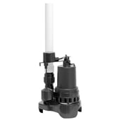 Superior Pump 92372RTG-P Quick Install Sump Pump, 1/3 HP