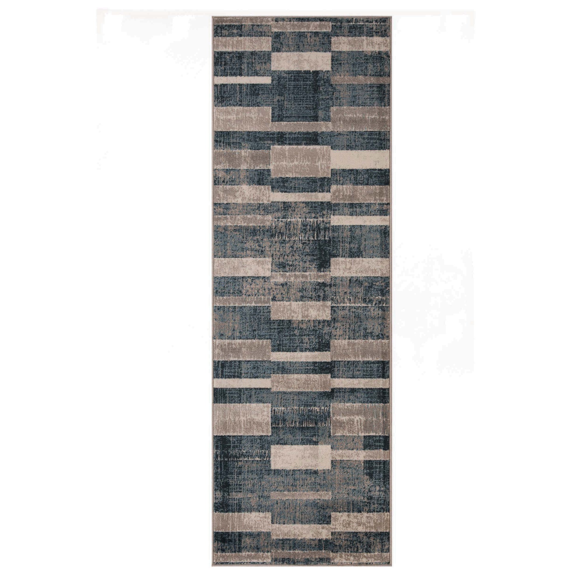 Bohemian Stripe Cream 2 x7 Runner Rug Walmart Bohemian stripe cream 2 x7 runner rug walmart