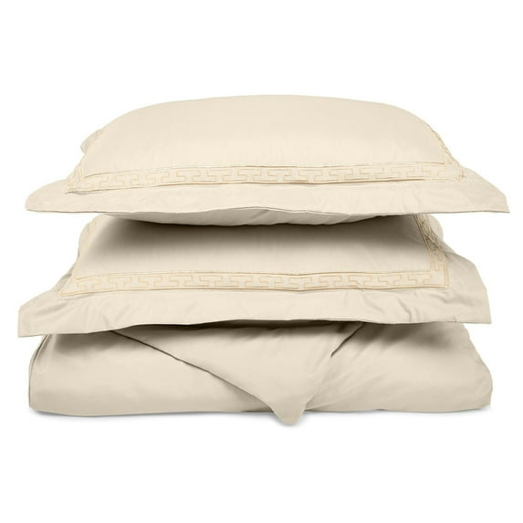 Superior Regal Soft Duvet Cover Set, Full/ Queen, Ivory