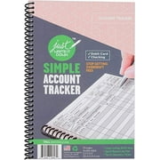 Superior Register Simple Account Tracker, 5.5 x 8.5, Money Ledger, 1 each