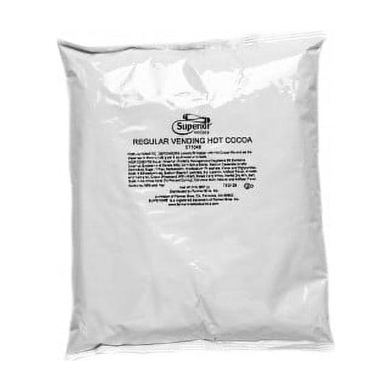 Superior Regular Vending Powdered Hot Cocoa Mix (1 bag/2 lbs)